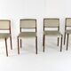 Set of 4 Niels O Möller model 80 chairs