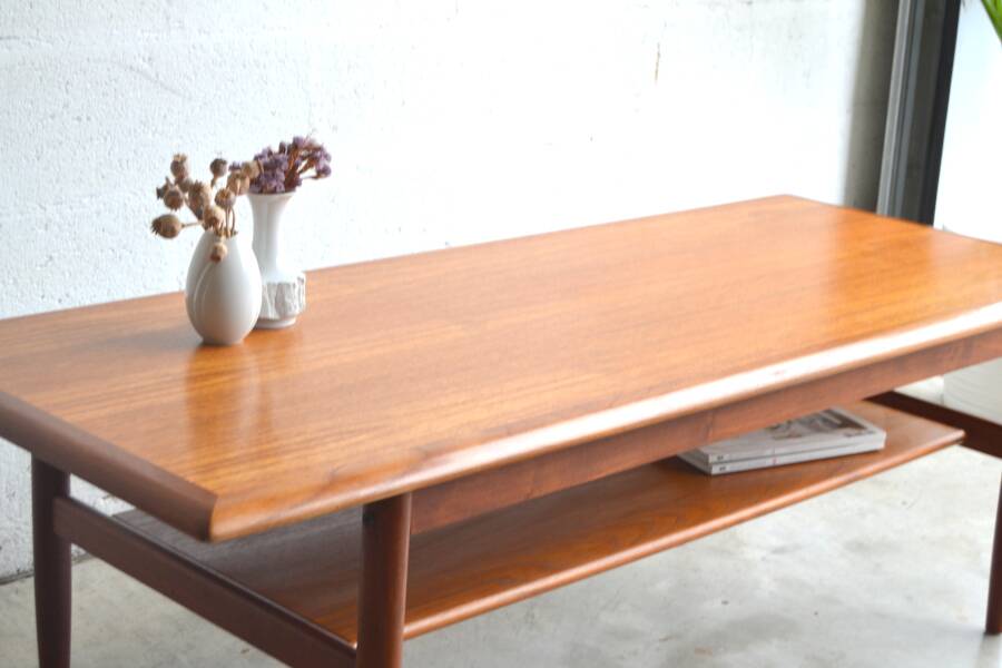 Large Danish coffee table * 149 cm