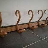 5 arm curved wooden peg