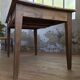 Table de ferme en noyer