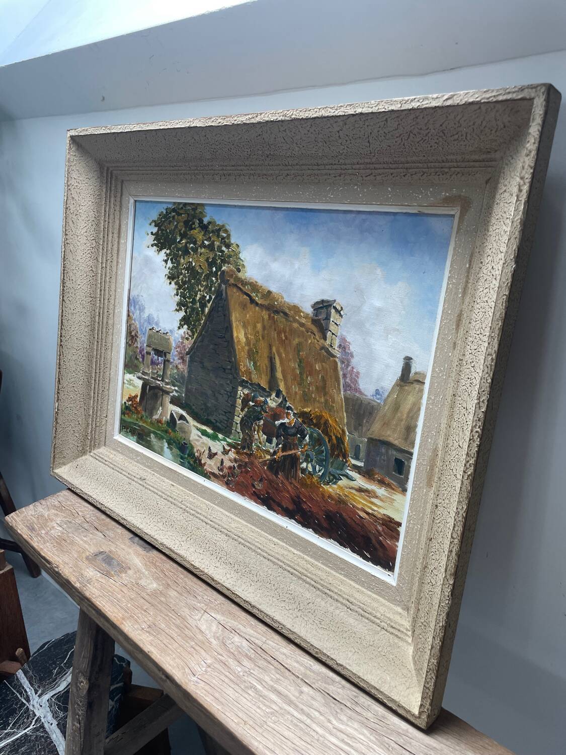 Oil on canvas Pierre Cario