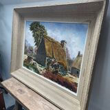 Oil on canvas Pierre Cario