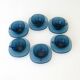 VERECO Coffee Set - Vintage Blue - 6 cups and 6 under cups
