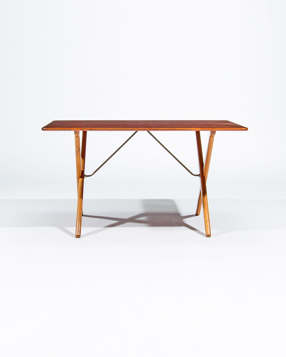 Hans Wegner coffee table in teak & oak for Andreas Tuck Danish Mid Century 1950’s