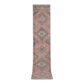 Tapis de couloir turc vintage