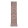 Vintage Turkish hallway rug 80x393 cm