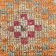 3x12 Pale Orange & Pink Vintage Wool Runner Rug, 86x352Cm