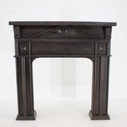 Antique Oak Fireplace Mantel