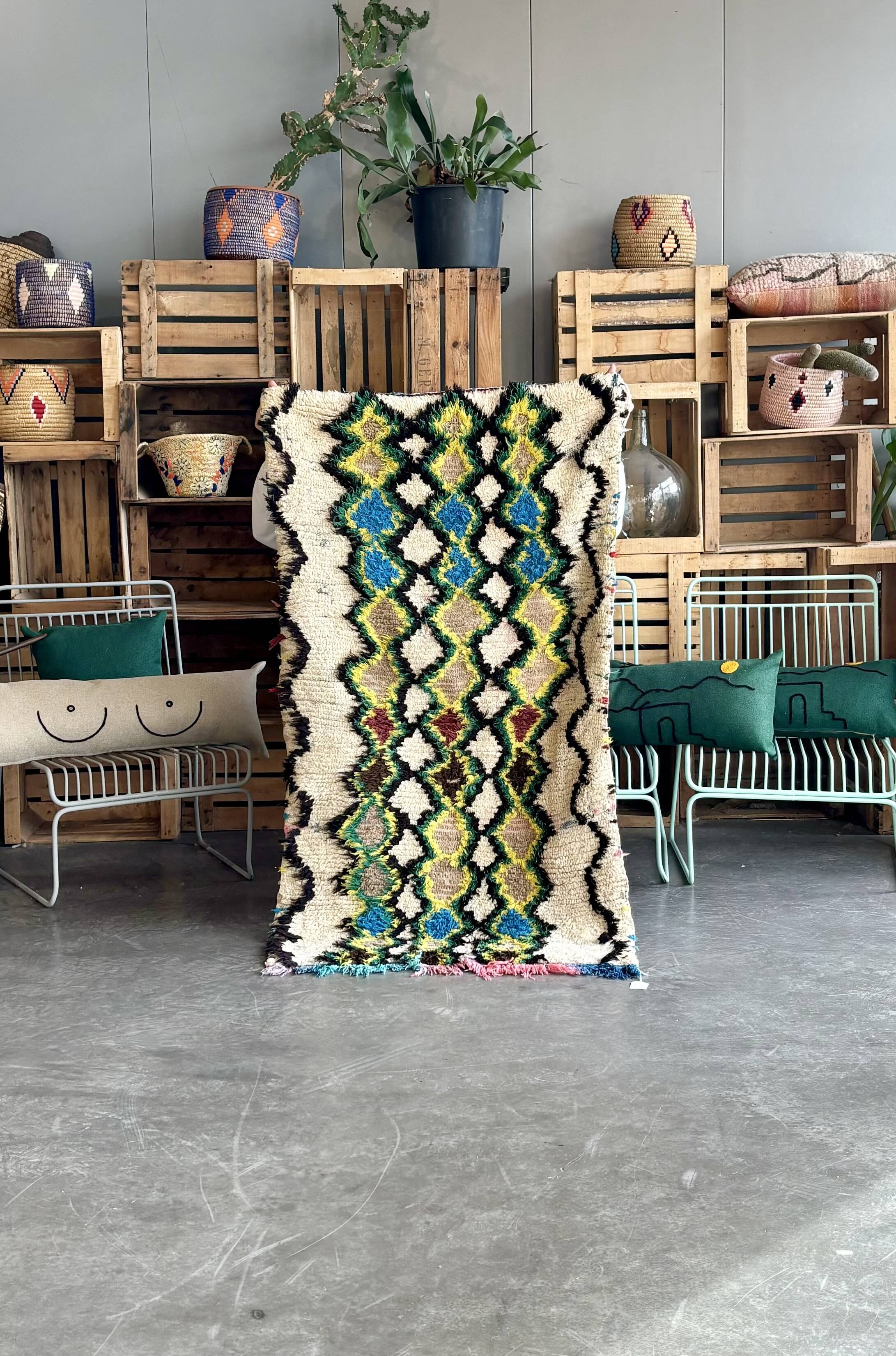 Azilal Berber rug 85x160 cm