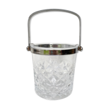 Vintage crystal ice bucket