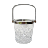 Vintage crystal ice bucket