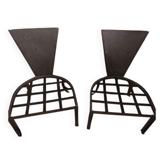 Sitting iron chairs