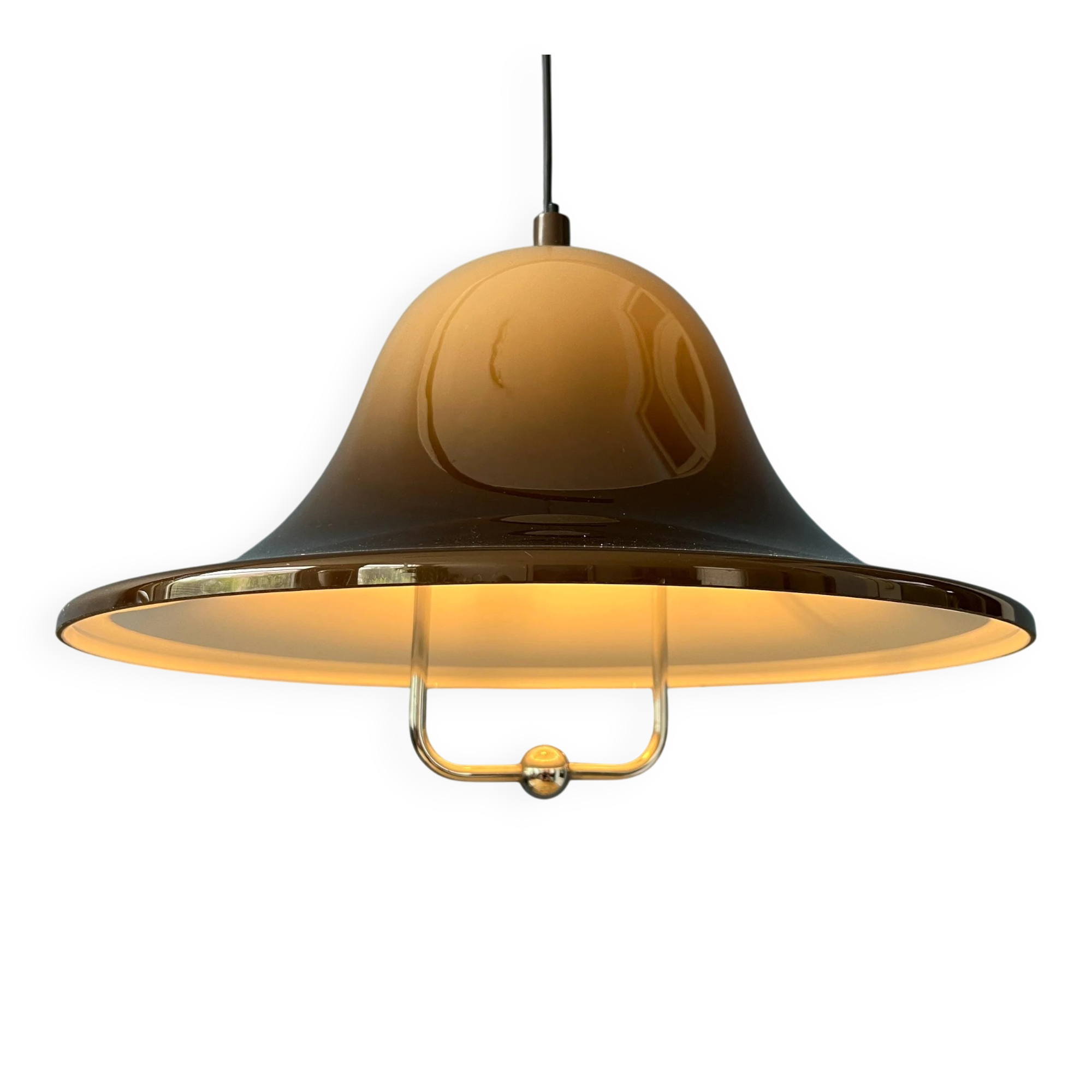 Suspension Dijkstra - Space Age pendant lamp - plexiglass light fixture - acrylic glass lamp