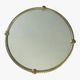 Vintage Twisted Brass Mirror ø 5
