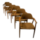 Série de 6 fauteuils danois en teck - Vintage 1960