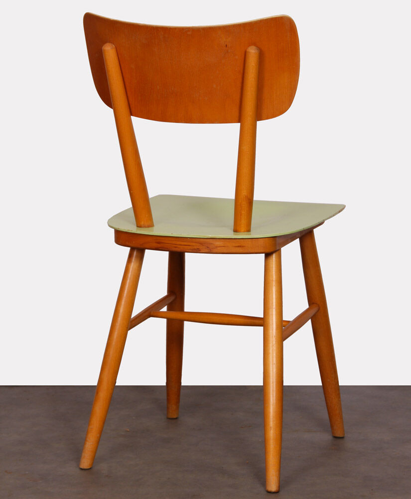 Chaise vintage en bois pour le fabricant Ton, 1960