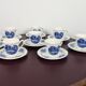 16-piece ceramic coffee set from Sarreguemines