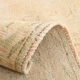 6x8 Handmade Beige Tones Wool Vintage Rug 260x194Cm