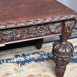 Renaissance table dated 1654