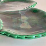 Vintage glazed ceramic slip dish