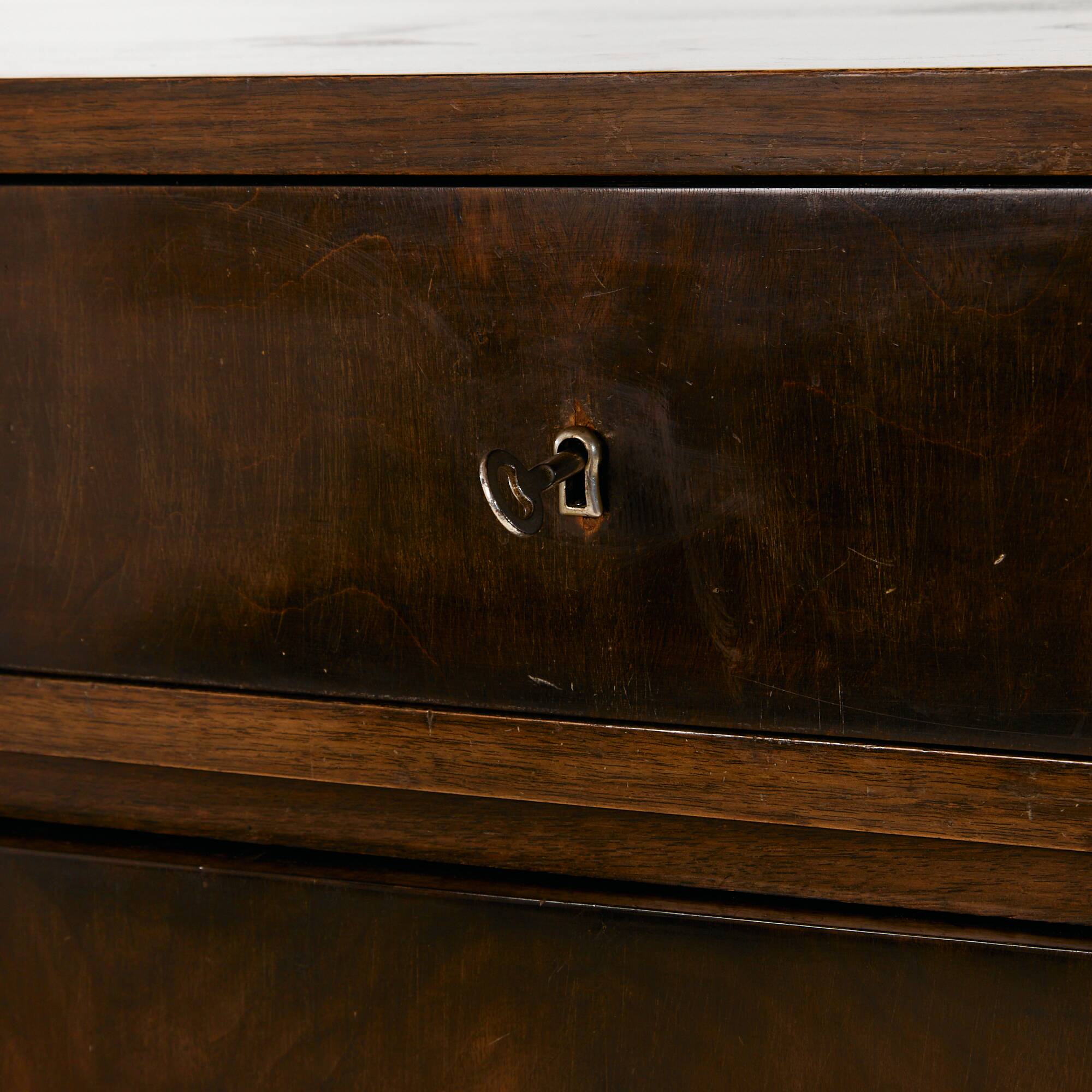 Art Deco desk and armchair, set of 2