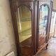 Grande vitrine style Louis XV en bois