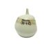 Ewa sugar bowl, modernism, ivory white porcelain, Poland, 1970s.