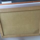 Plateau floral en bois