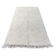 Tapis berbère losange blanc 200x320 cm