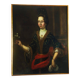 Ancient portrait painting of a noblewoman from the European school