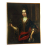 Ancient portrait painting of a noblewoman from the European school