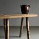 Rustic carved wood bench | Belgium | 1900s