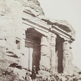 Pascal Sébah (1823-1886) - Photograph, albumen print - Gébel Silsiléh, South East side, Egypt