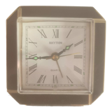 Vintage quartz alarm clock brand Rhythm