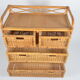Rattan dresser
