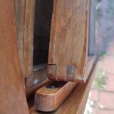 4 folding teak chairs