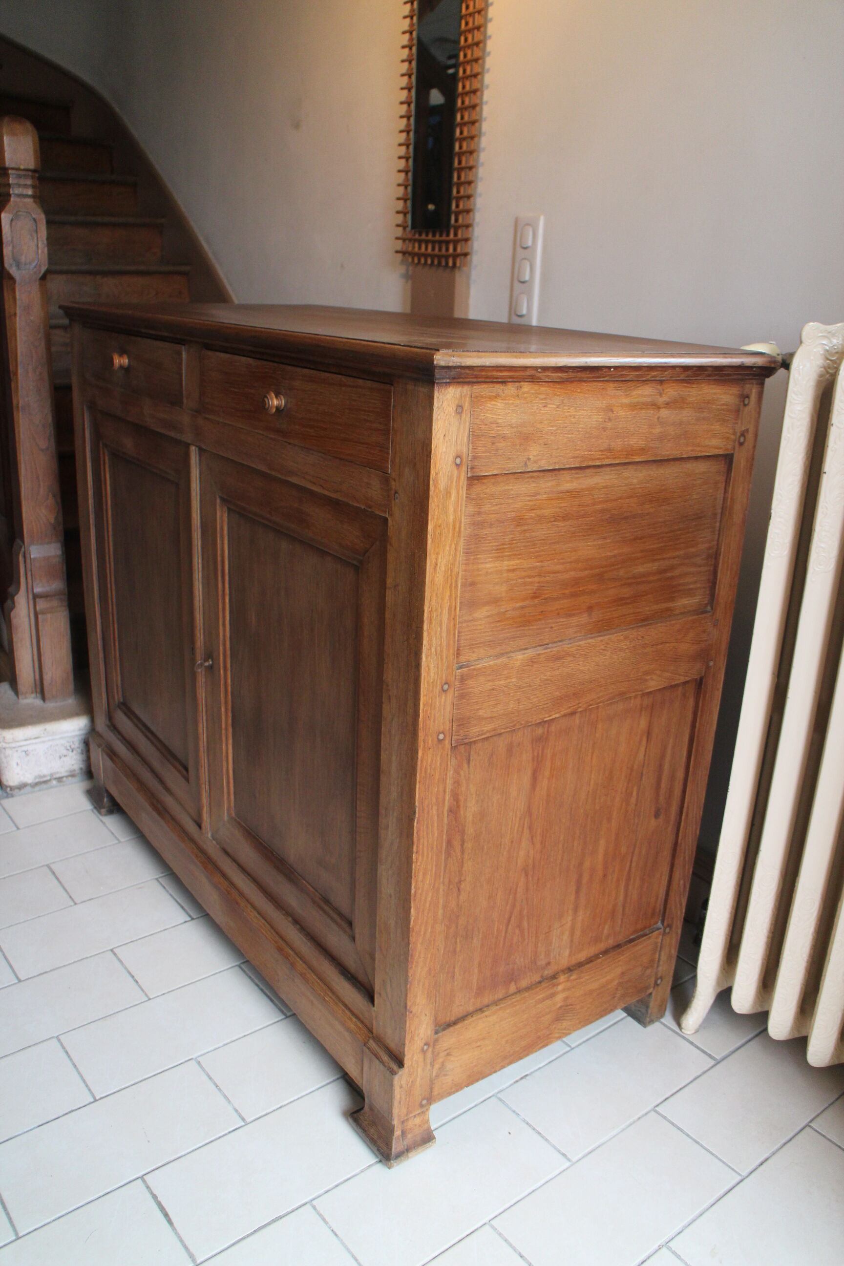 Louis philippe oak sideboard