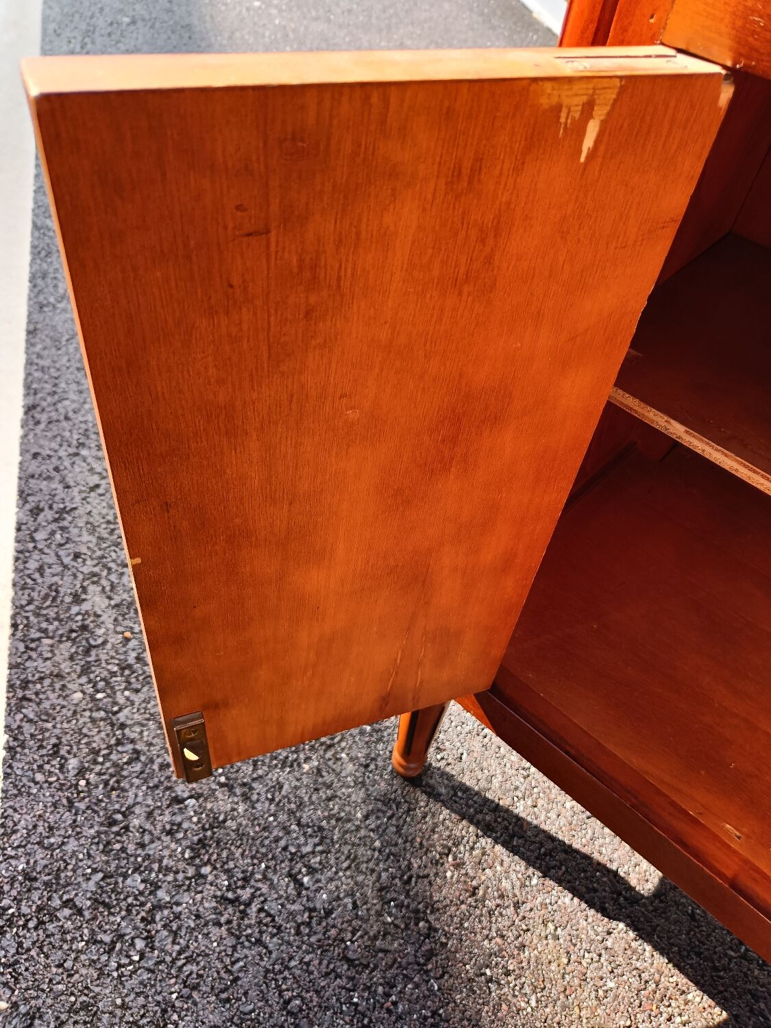 Old sideboard bedside Louis XVl style