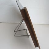 Art deco art deco wood and mirror serving tray