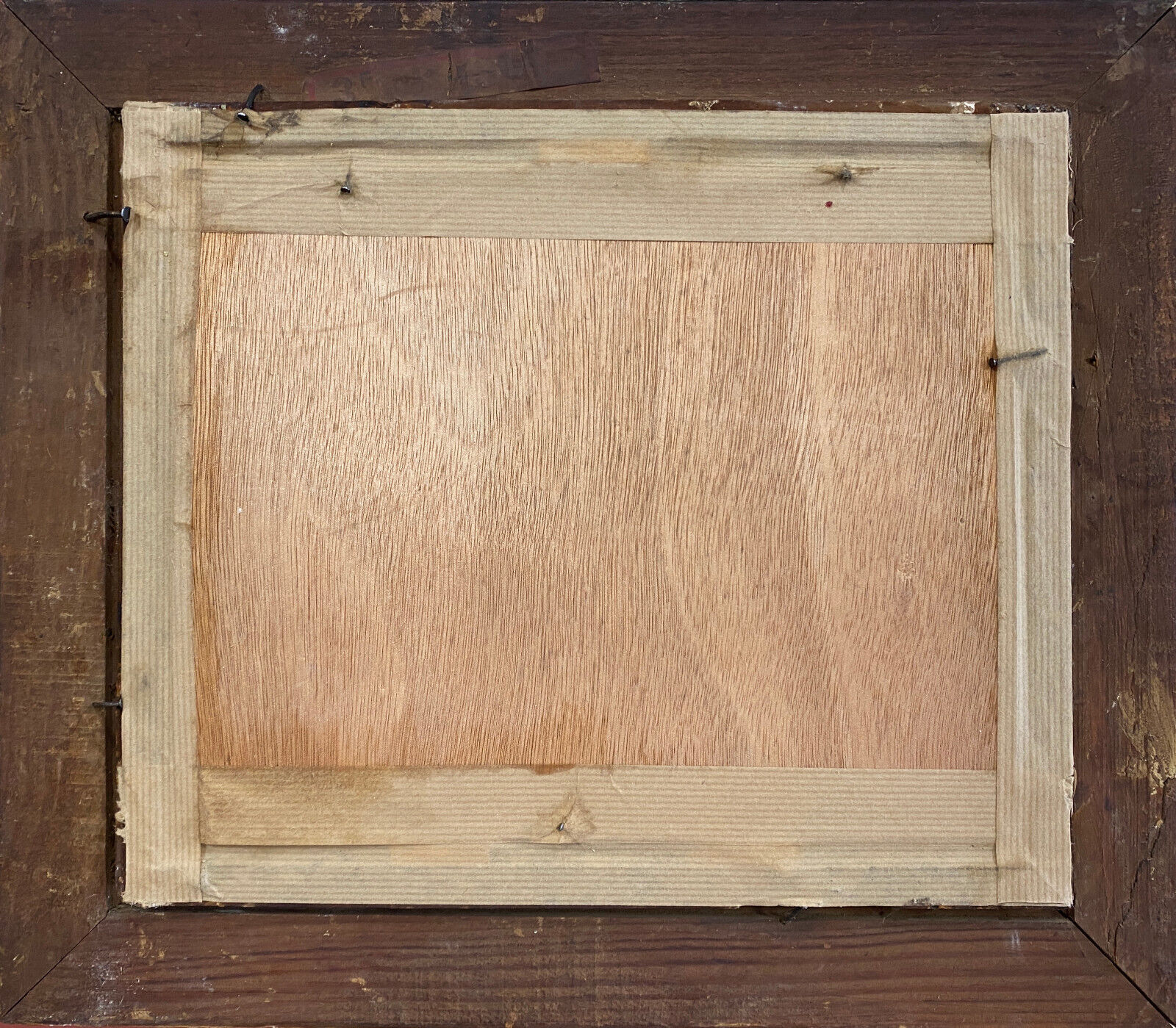 Orientalist painting "The mosque" 30's + Montparnasse frame