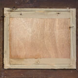 Orientalist painting "The mosque" 30's + Montparnasse frame