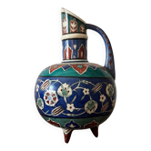 Ceramic vase, eco. Ganneron early 20th century signed Daudon Ottoman (cf. Th. De