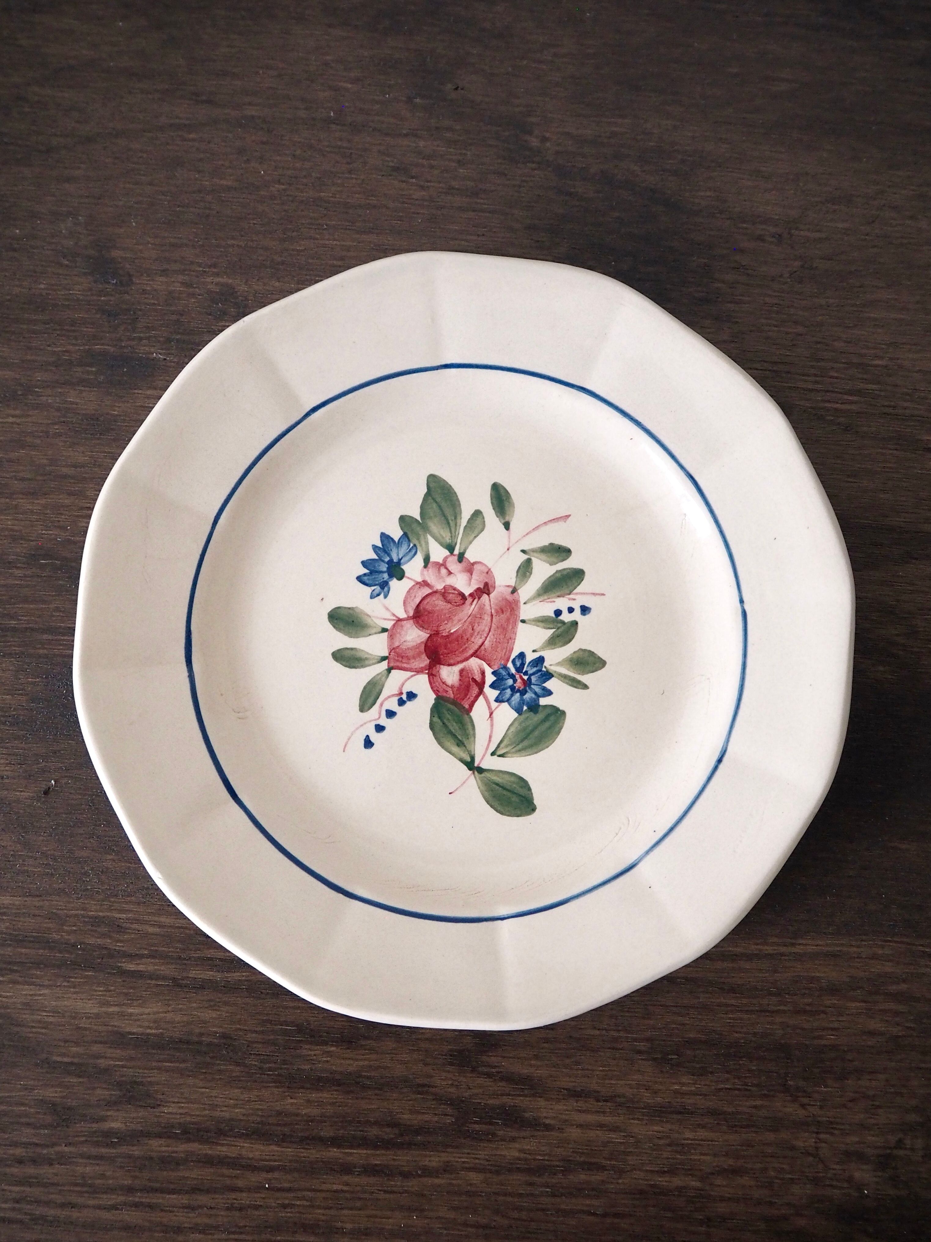 Set of 6 dessert plates Digoin 9177