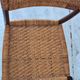 Set of 4 teak dining chairs with patinated cane after Gio Ponti, Italy 1960