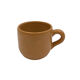 Set of 8 vintage cups and their saucer in sandstone