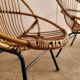 Fauteuils en rotin vintage