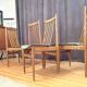 Ensemble de quatre chaises Casala, Allemagne, années 1960.