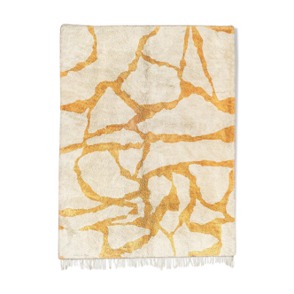 Beni ourain moroccan berber carpet - 150x90cm
