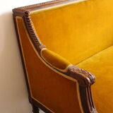 Two-seater Louis XVI Directoire-style seating and two chairs