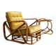 Bamboo and rattan chair by Paul Frankl, USA 1960s
